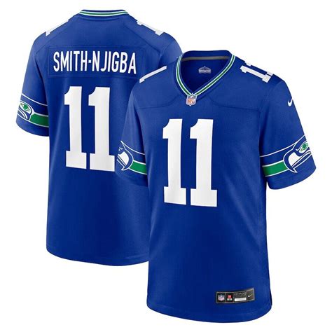 Seattle Seahawks Nike Throwback Alternate Game Jersey